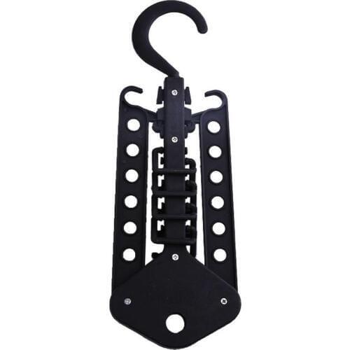 Creative Multi Wardrobe Storage Hanger Rack Clothes Space Saver Folding Hanger Magic Clothes Rack LX7839