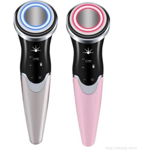 Facial Massager Microcurrent LED Photon Light Therapy Beauty Device Anti Aging Face Lift Machine Dropshipping 30