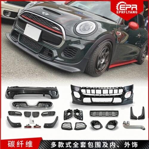 Suit For Cooper Mini / s Refitted F55 F56 Jcw Big Surround Pp Material and Rear Bars under the Front Lip