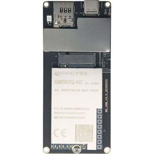 Quectel RM502Q-AE 5G M.2 sub-6GHz module as well as LTE Cat 20 faster than RM500Q-AE