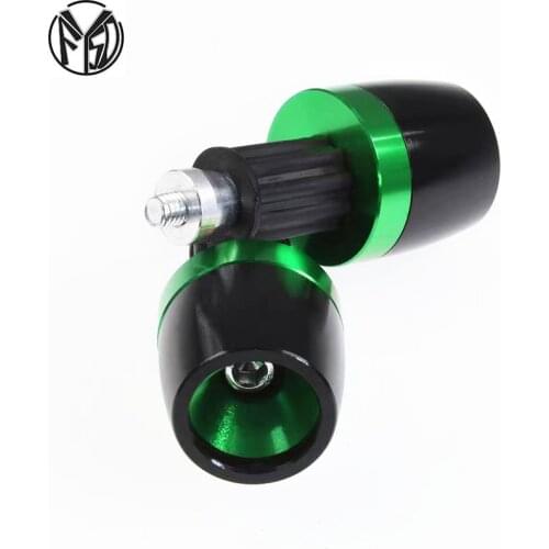 Motorcycle Handle Bar End Weight Handlebar Grips Cap Anti Vibration Silder Plug For Yamaha Kawasaki honda Dirt Bike Parts