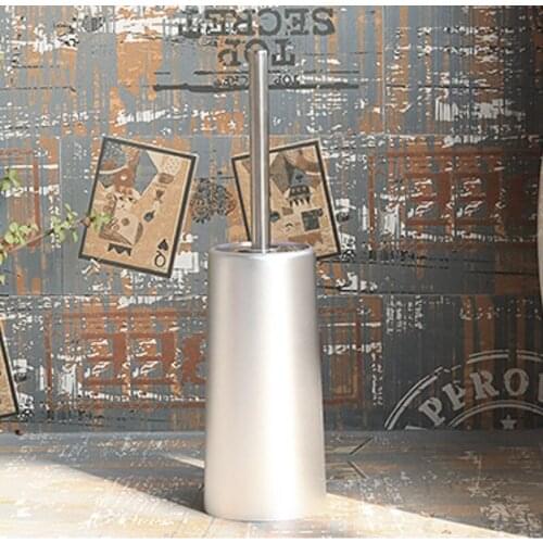 Nordic Modern Toilet Brush Gold Creative No Dead Ends Toilet Brush Holder Set Floor Standing Wc Borstel Home Bathroom Items DF50