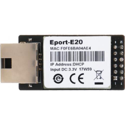 Super Network Card Eport TTL to RJ45 Ethernet Module FreeRTOS TCP/IP/Telnet /Modbus TCP Web Configuration