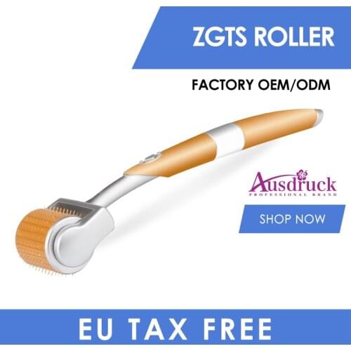 CE Microneedling Facial Skin Vibrating GTS Roller Derma Rollers 192 Dermaroller Titanium Needles ZGTS/ GTS Derma Roller Kit