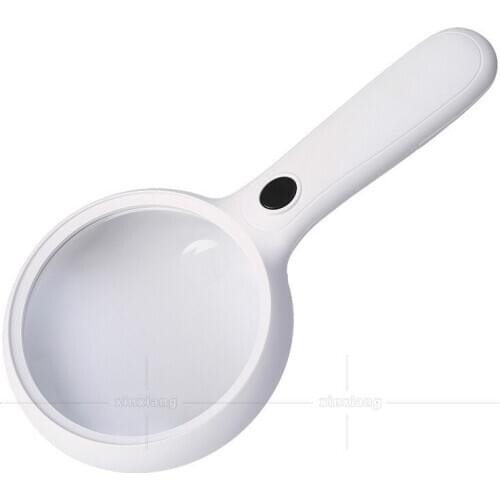 High definition dual-purpose led dual-purpose large LED mirror 6 times magnifying glass