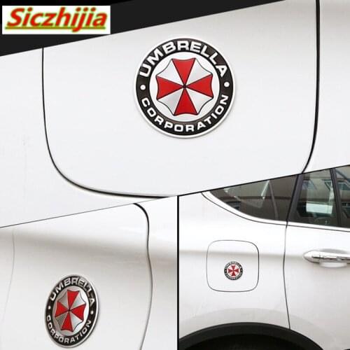 3D car biohazard umbrella sticker for Suzuki SX4 SWIFT Alto Liane Grand Vitara Jimny S-Cross