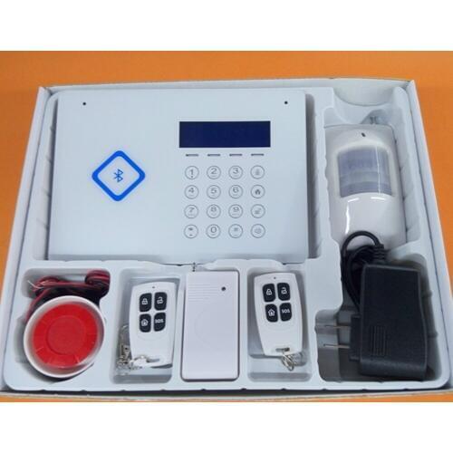 433Mhz Wireless Bluetooth APP Control GSM Alarm System