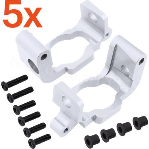 5Pairs Front Hub Carrier(L/R)(Al.) for 1:16 HQ 731 732 733 734 Buggy /Monster Truck /Truck /Rally RC Upgrade parts