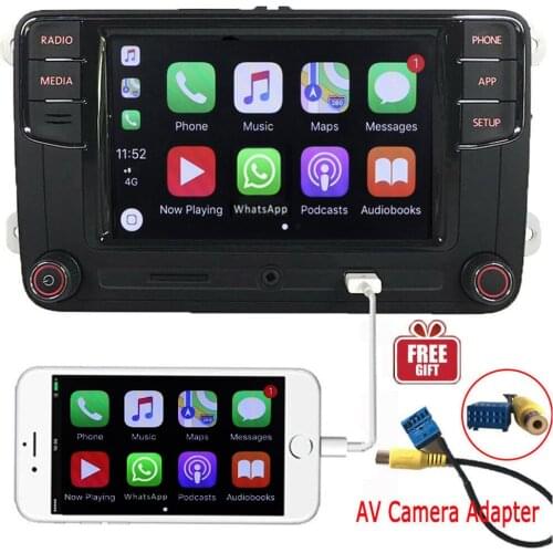 6.5"Car Stereo RCD330+ Camera CarPlay MirrorLink BT USB RVC For Volkswagen Tiguan Golf 5 6 Passat Polo Touran Caddy TAX FREE