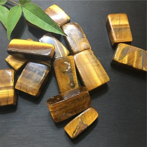 Natural Tiger Eye Stone Rock Gravel umble Minerals Gravel Specimen Stone Energy Decorative Stone Diy