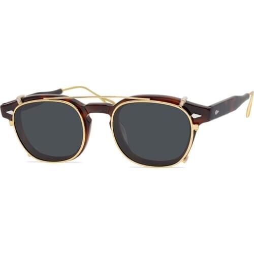 Clip-on sunglasses for men and women with UV protection