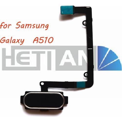 Back Home Button Fingerprint sensor accessories Flex Cable For Samsung Galaxy A5 2016 A510f Replacement