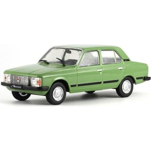 Diecast 1/43 Alloy Car Model Moskvich Russian Classic Car Collection Decoration Metal Model Cars Toy Display Gift
