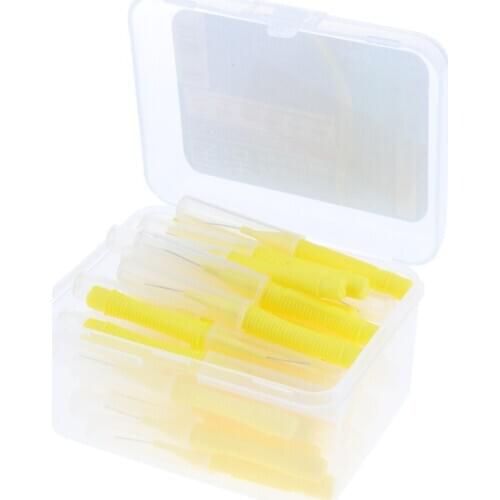 80 Counts Soft Inter Brushes Tooth Brush Cleaner Plaque Removal