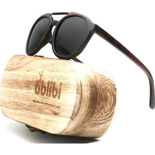 Ablibi New 2018 Sunglasses Polarized Wood Shades for Men Womens Designer Glasses Wooden Bamboo Sunglasses in Wood Box