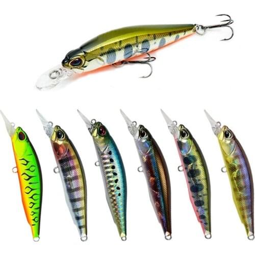 2021 New Bearking Hot Fishing Lure Minnow Quality Professional Bait Swimming Bait Jointed Bait Fitted Black or White Hook Lure
