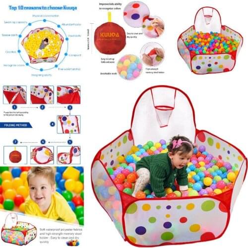 2019 Newest Hot Portable Toddler Kids Child Ball Pit Pool Play Tent for Baby Indoor And Outdoor Game Toy Educational Pool