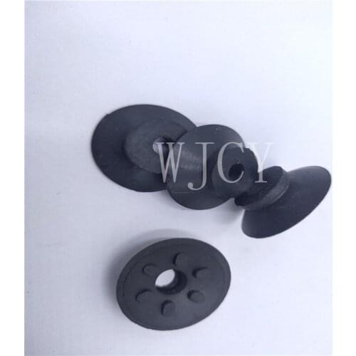 100 PCS Free Shipping black rubber sucker 25x6x9mm 3F Diamonds 3000 offset printing machine rubber sucker