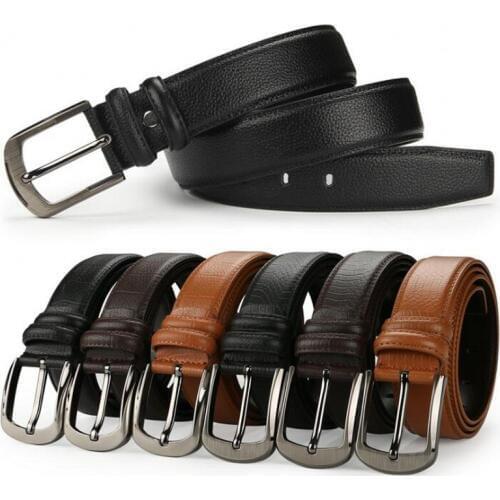 Doulilu 2020 men belt cow genuine leather luxury strap male belts for men new fashion classic vintage pin buckle dropshipping