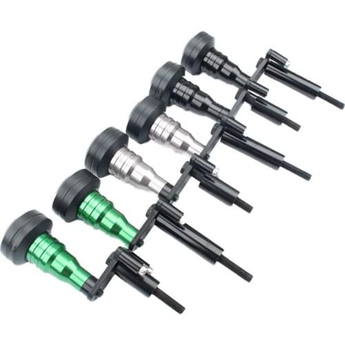 Motorcycle Frame Sliders Anti Crash Falling Protection Compatible with Kawasaki EX400 2018-2019