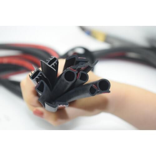 Universal Car Door Edge Seal Weather-strip Noise Reduction Seal Strip for Weiwang 306 Seal Strip Trim Rubber Strip