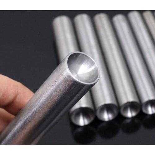 Mushroom Domed Snap Rivet Setting Steel Spike Studs Punch setter Hand Punching Tool for leather craft garment shoe hat DIY