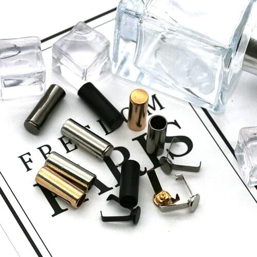10 Sets Detachable Stopper With Lid Cap Rectangle Cord Ends Lock Stoppers For Rope Apparel Sportswear Parts Accessories