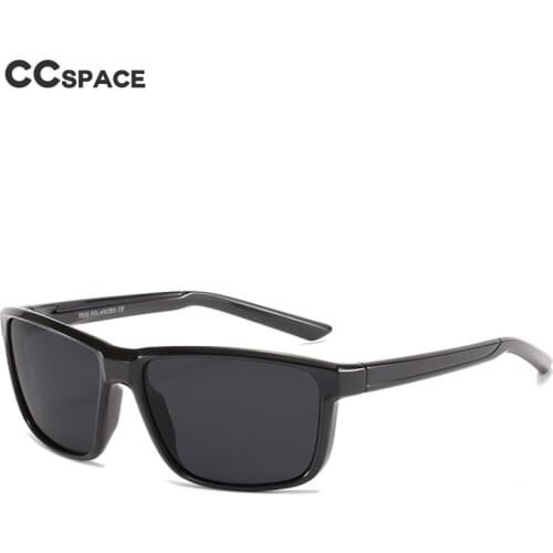 47539 Tr90 Plastic Titanium Square Polarized Sunglasses Mens Fashion Brand Designer Sunshade Uv400 Retro Cycling Glasses