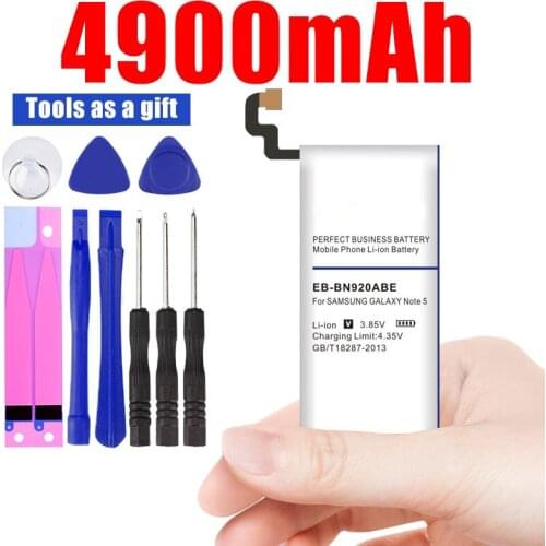 4600mAh EB-BN920ABE Li-ion Mobile Phone Battery for Samsung Galaxy Note 5 N9200 N920t