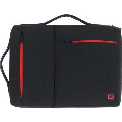 Laptop Sleeve Washed Nylon Canvas Case Tablet Bag 2 Handle Protective Case Compatible with 10 13 14 15.6 inch Computer