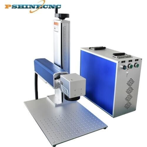 Mopa color marking 50w 30w fiber laser engraving machine for Metal/ Plastic/ ABS/ PVC/ Steel engraver