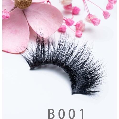 Hot Beautiful New Design Dramatic Full Strip Lashes 25Mm Mink Lashbox Packaging False Mink Eyelash Vendors