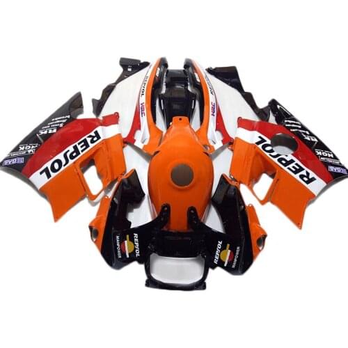 Fashion Fairings kit fit For Honda CBR600 F3 95 96 Orange black fairing CBR 600 f3 1995 1996 Bodywork fairing bodykits HS51