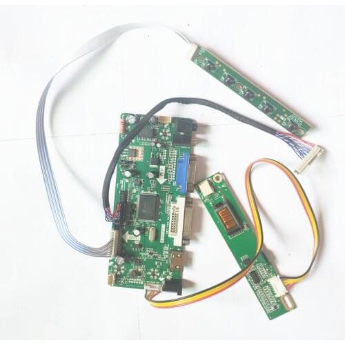 For B154EW02 V2 V3 M.NT68676 screen controller board LCD monitor HDMI-Compatible+VGA+DVI 15.4" 1280*800 CCFL LVDS 30Pin
