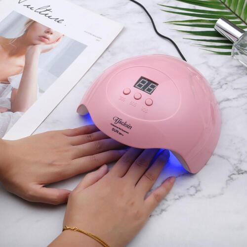 Nail Dryer Pink/White Sun X7 Plus Quick Dry 30/60/90s For LED/UV/Builder Gel Polish Nail Manicure Home Use Nail Art Tools