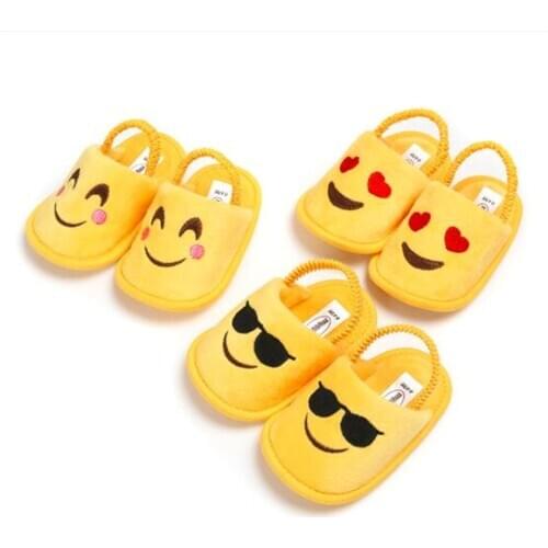 Lovely Baby Shoes Infants Soft Crib Shoes Toddlers Boys Girls Slipper Antislip Newborn First Walkers