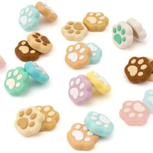 Shaped Cat Claw Thumb Grip Cap Joystick Silicone Protective Cover Controller Thumbstick Case For Nintendo Switch JoyCon NS Lite