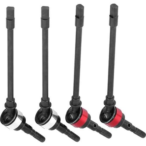 High quality 2pcs 1/10 AXIAL SCX10 HD Steel Front Rear Axle CVD Drive Shaft For RC Crawler Off Road Truck rc car 1:10 parts