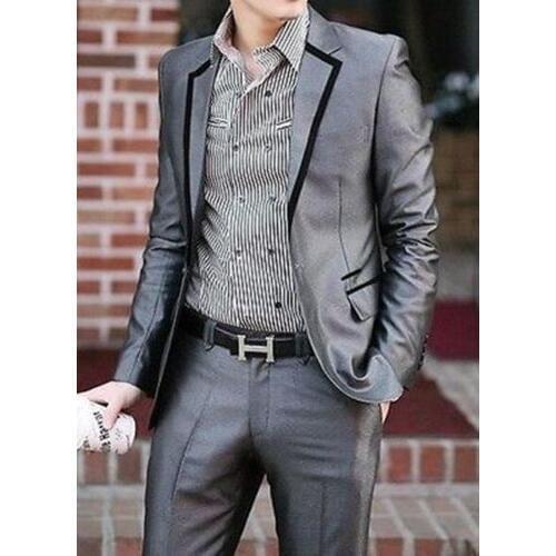 High quality Mens wedding suits Bridal Groom Suits Formal Tuxedos custom made jacket+Pant groom/men tuxedo suit 2018