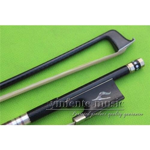 X-076# new one 4/4 Violin Bow Carbon Fiber Fine Sliver String High Quality