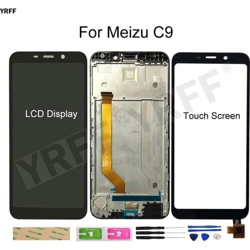 5.45'' Touch Screen For Meizu C9 / C9 pro / M9C Touch Screen Digitizer Sensor Glass Panel Replacement