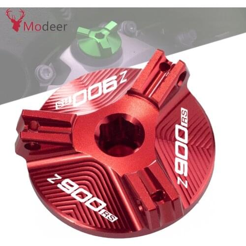 2018 New arrival M20*2.5 Motorcycle Accessories CNC Oil Filler Cap Plug cover For KAWASAKI Z900RS Z 900 RS Z900 RS