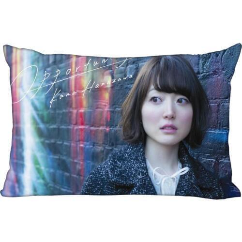 35x45cm Pillowcase Hanazawa Kana Rectangle Silk Pillowcases Bed Home Living Room Pillow Covers One Side Custom gift