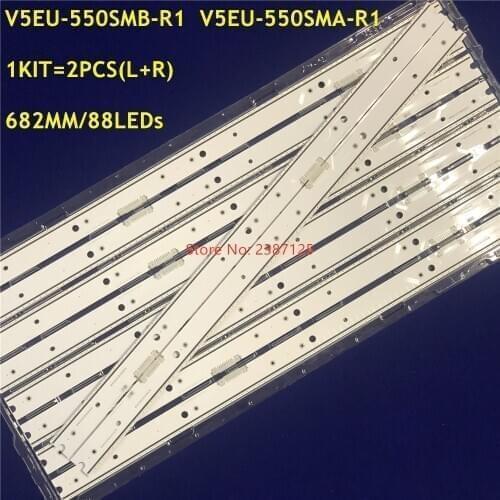 LED strip For Samsung S_5N9_55_SFL_L88_V.1.0_141113 LM41-00120E V5EU-550SMB-R1 V5EU-550SMA-R1 UE55JS8500T UN55JS9000 UN55JS8500
