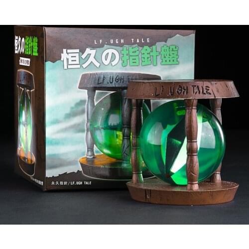 Anime ONE PIECE STAMPEDE Eternal Guider Compass Action Figure Model Compass to Laugh Tale Desk Ornaments Collection Kids Gift