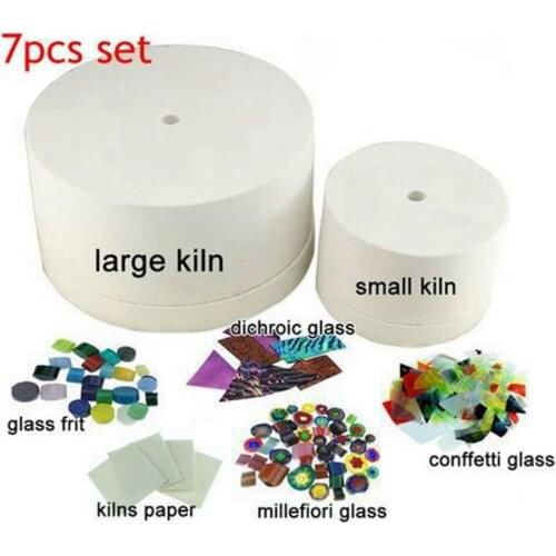 Economic Fuseworks Microwave Kiln Kit (7pcs set) For Fused Glass In Large & Small Kiln