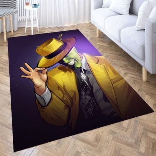 The Mask Rugs Non-Slip Floor Mat Doormats Home Rug Carpet Bedroom Entrance Door Mat Kitchen Rugs Yoga Mat Doormat Decor