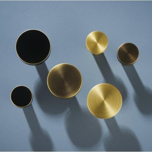 Dooroom Brass Furniture Handles Nordic Fresh Chinese American Gold/Black/Bronze Cabinet Door Drawer Wardrobe Dresser Pulls Knobs