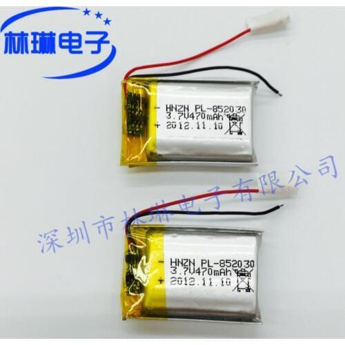 082030P 802030P 470MAH with protective board 3.7V mobile power battery polymer lithium battery Rechargeable Li-ion Cell