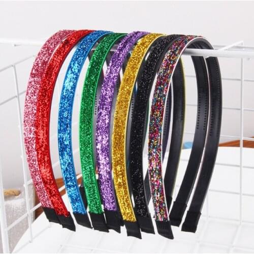 2021 New Hot Sale Shiny Childrens Non-slip Hair Sweet Princess Accessories Girl Headband Headwear
